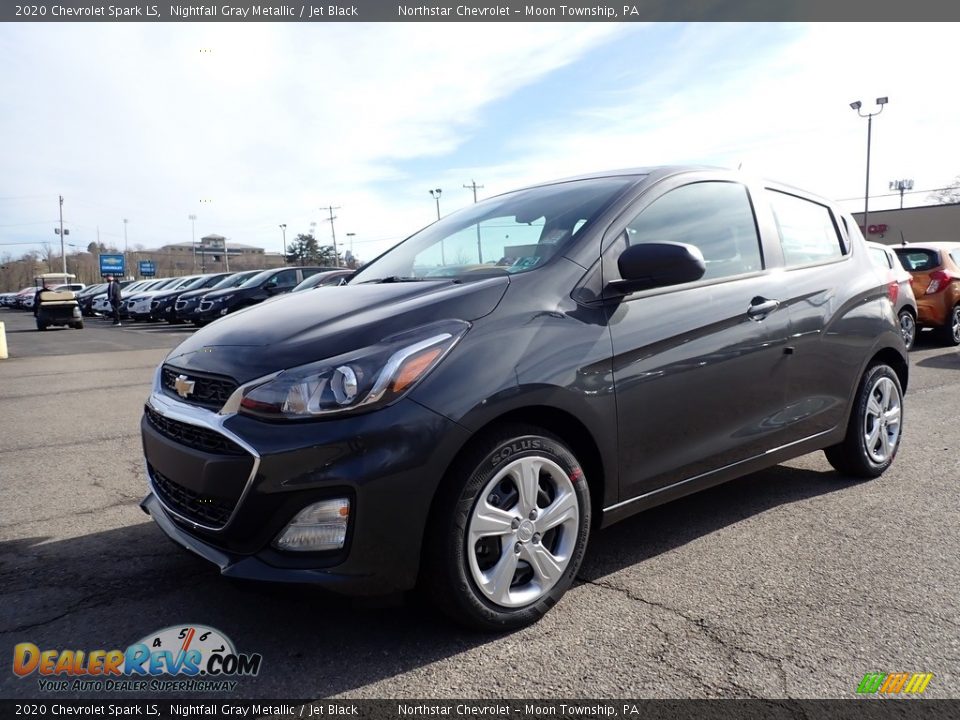 2020 Chevrolet Spark LS Nightfall Gray Metallic / Jet Black Photo #2
