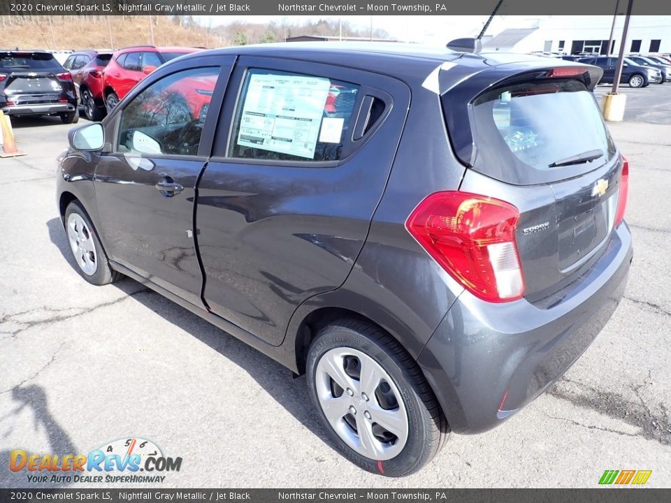 2020 Chevrolet Spark LS Nightfall Gray Metallic / Jet Black Photo #4