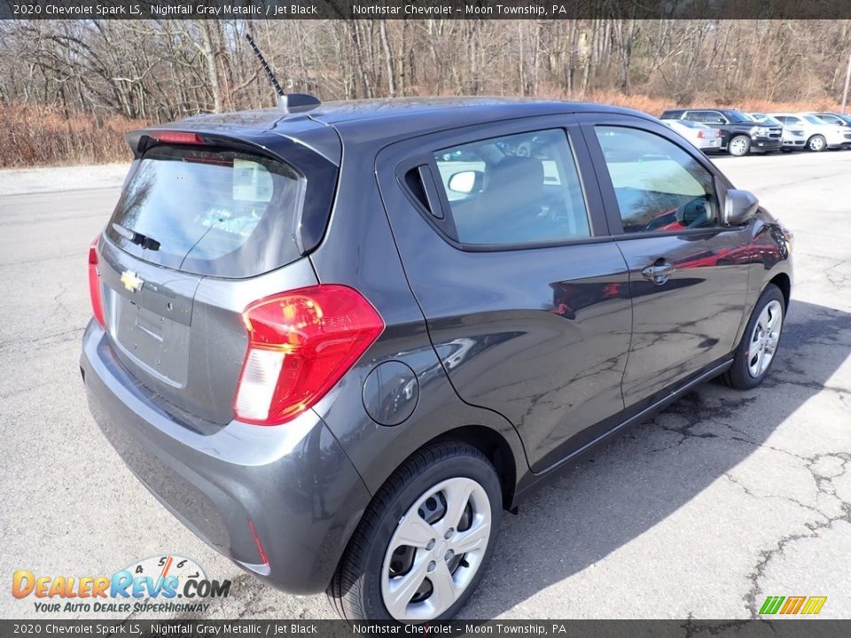 2020 Chevrolet Spark LS Nightfall Gray Metallic / Jet Black Photo #6