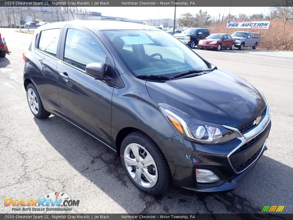 2020 Chevrolet Spark LS Nightfall Gray Metallic / Jet Black Photo #8