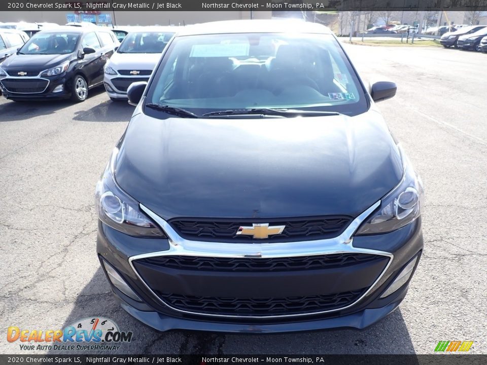 2020 Chevrolet Spark LS Nightfall Gray Metallic / Jet Black Photo #9