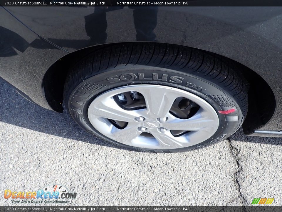 2020 Chevrolet Spark LS Nightfall Gray Metallic / Jet Black Photo #10