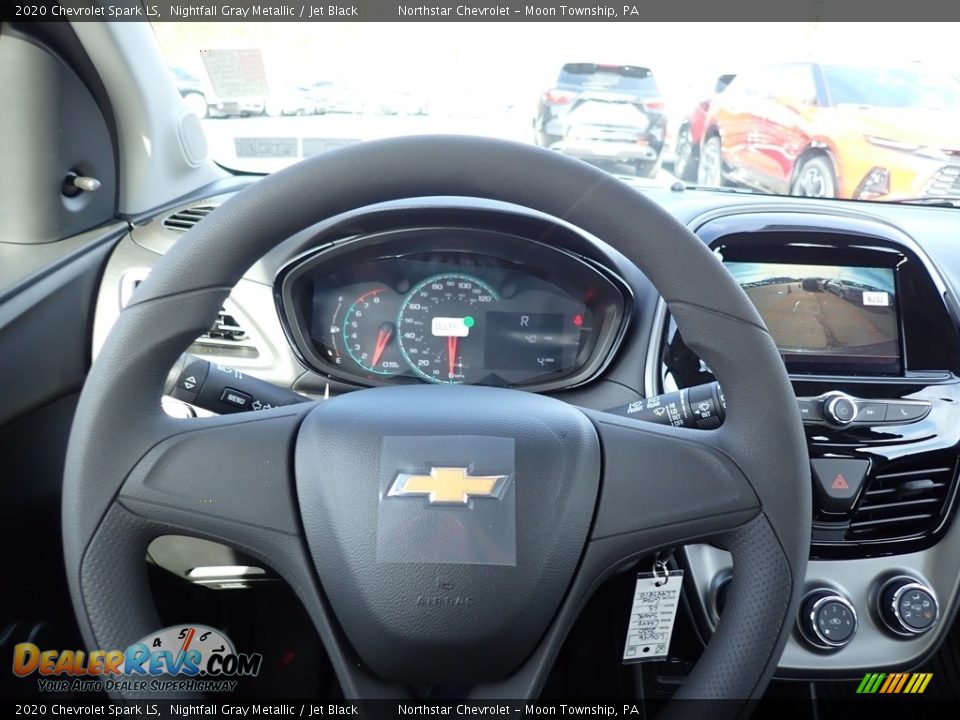 2020 Chevrolet Spark LS Nightfall Gray Metallic / Jet Black Photo #18