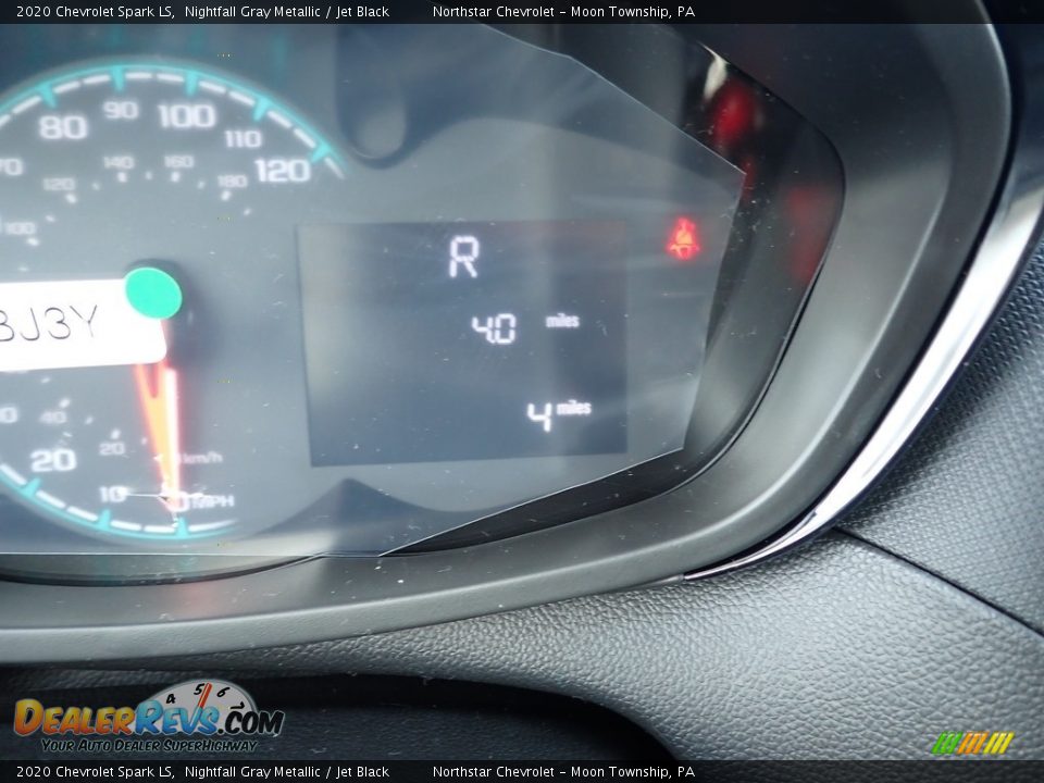 2020 Chevrolet Spark LS Nightfall Gray Metallic / Jet Black Photo #19