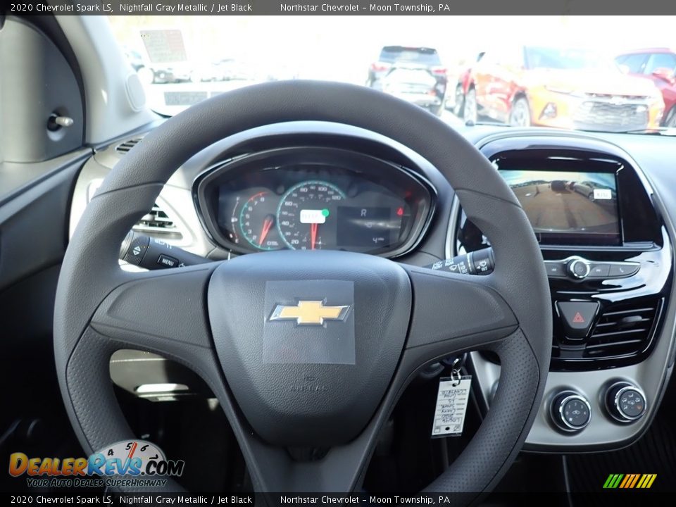 2020 Chevrolet Spark LS Nightfall Gray Metallic / Jet Black Photo #20