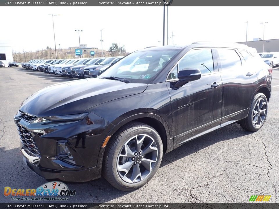 2020 Chevrolet Blazer RS AWD Black / Jet Black Photo #1