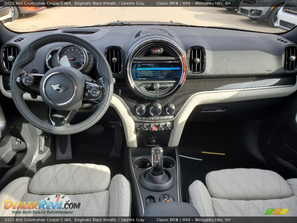 Satellite Gray Interior - 2020 Mini Countryman Cooper S All4 Photo #6