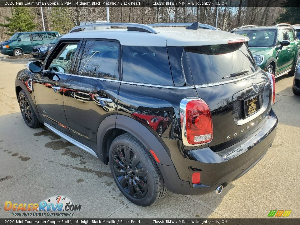 2020 Mini Countryman Cooper S All4 Midnight Black Metallic / Black Pearl Photo #3