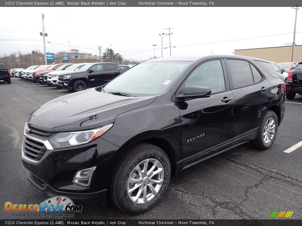 2020 Chevrolet Equinox LS AWD Mosaic Black Metallic / Ash Gray Photo #1