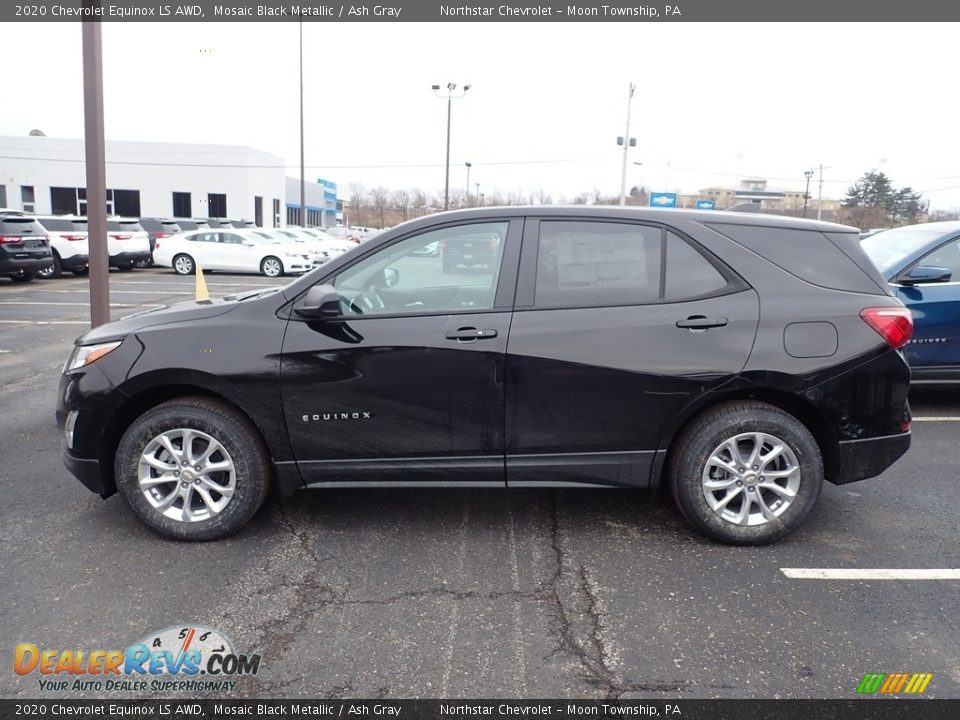 2020 Chevrolet Equinox LS AWD Mosaic Black Metallic / Ash Gray Photo #2
