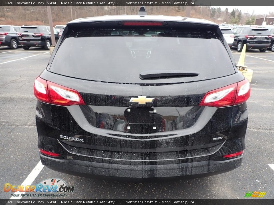 2020 Chevrolet Equinox LS AWD Mosaic Black Metallic / Ash Gray Photo #4