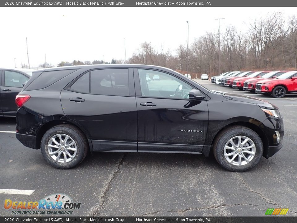 2020 Chevrolet Equinox LS AWD Mosaic Black Metallic / Ash Gray Photo #6