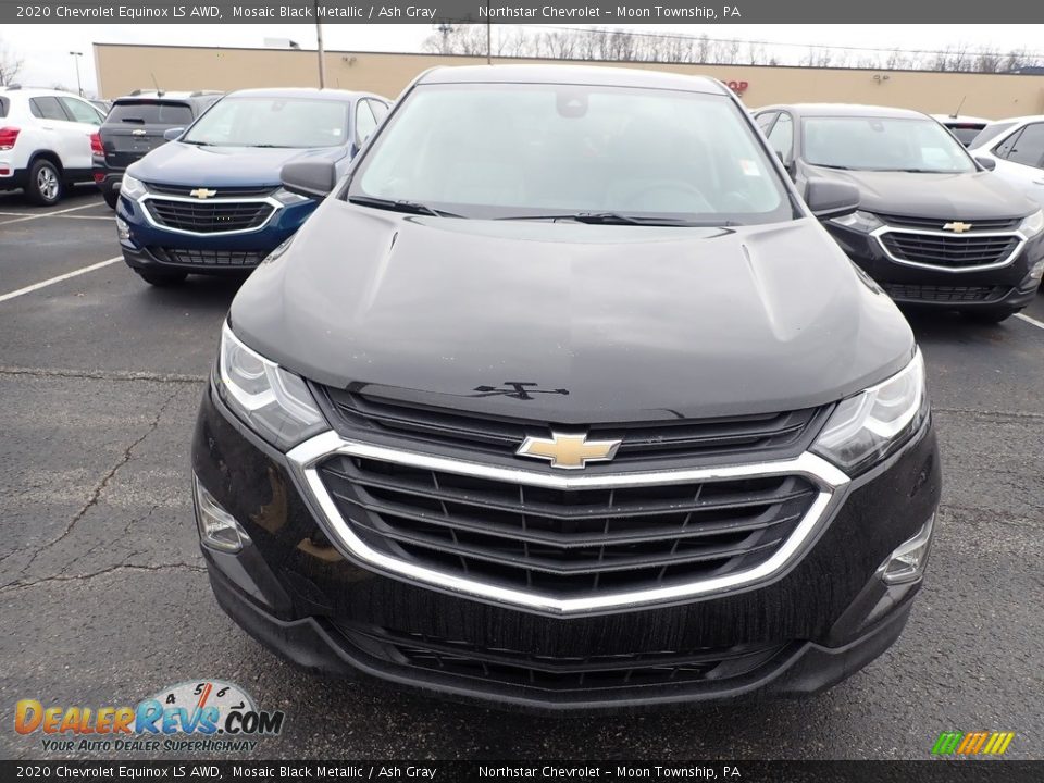 2020 Chevrolet Equinox LS AWD Mosaic Black Metallic / Ash Gray Photo #8