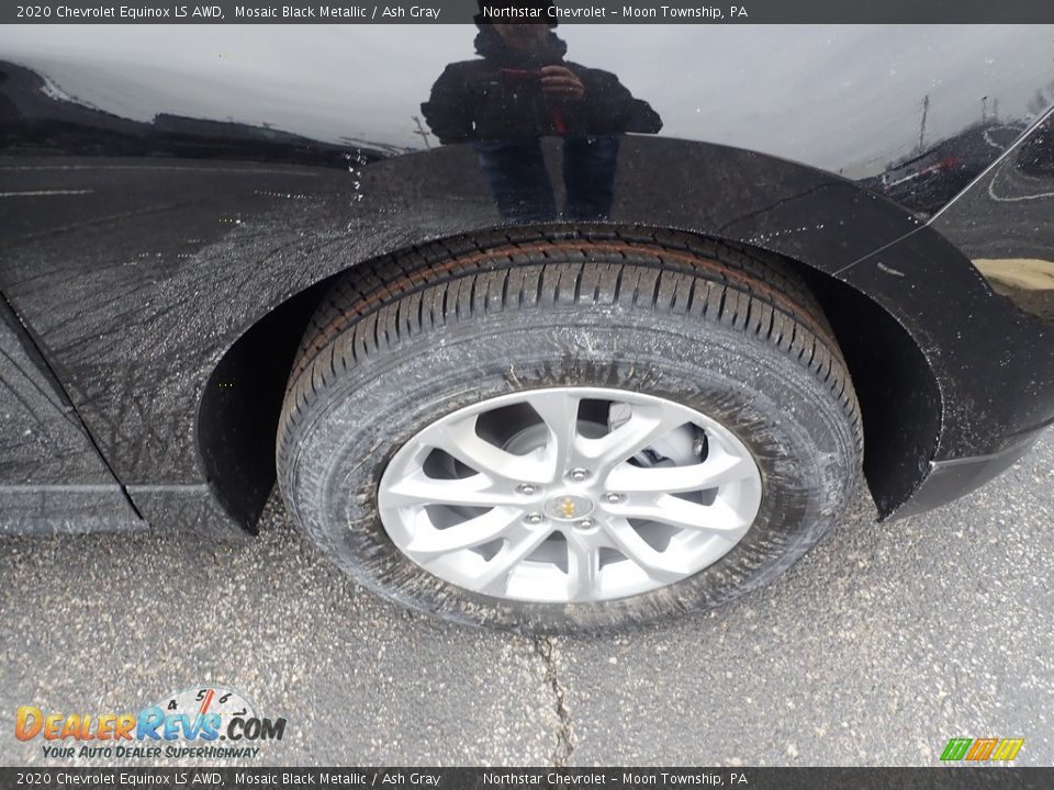 2020 Chevrolet Equinox LS AWD Mosaic Black Metallic / Ash Gray Photo #9