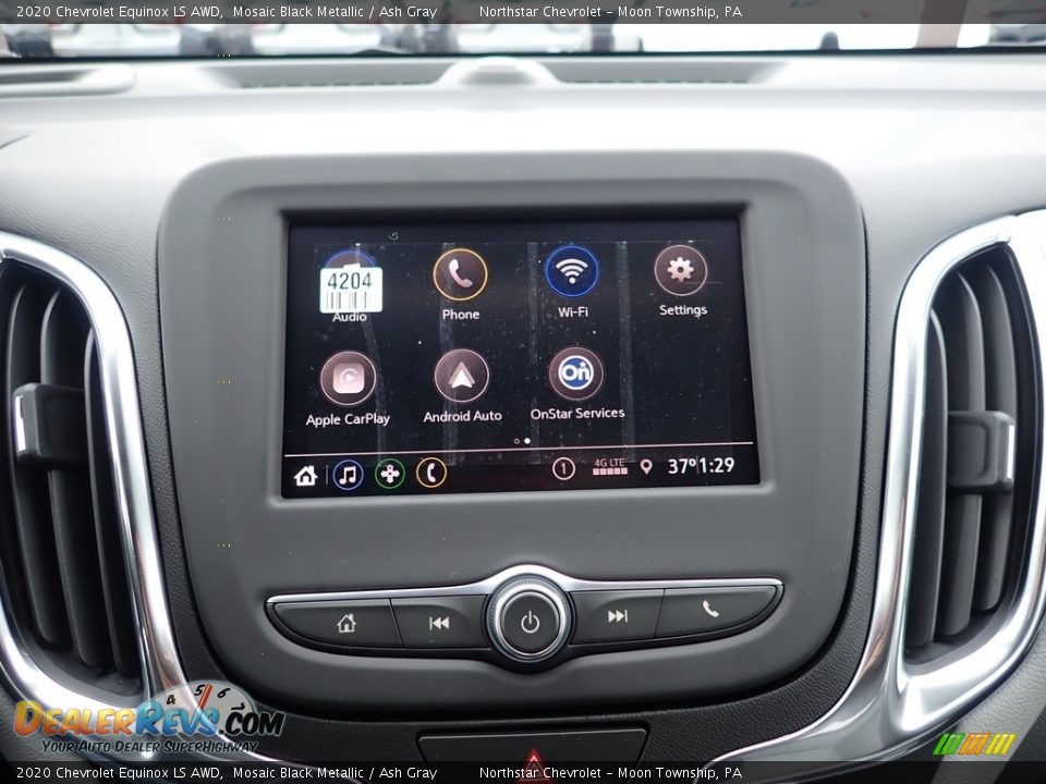 2020 Chevrolet Equinox LS AWD Mosaic Black Metallic / Ash Gray Photo #17