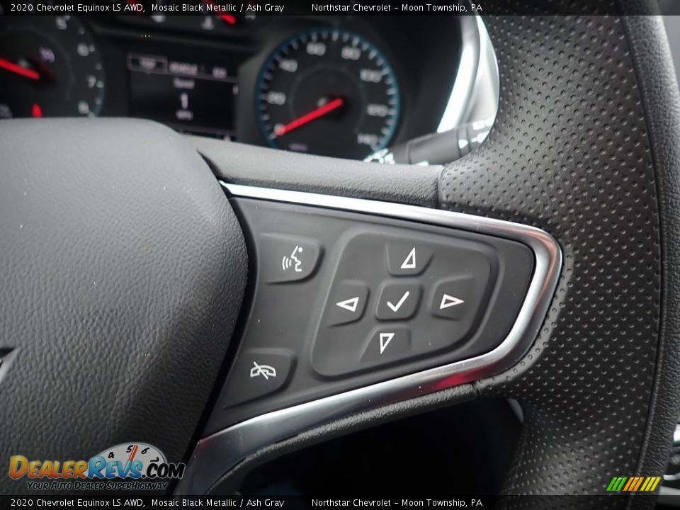 2020 Chevrolet Equinox LS AWD Mosaic Black Metallic / Ash Gray Photo #19