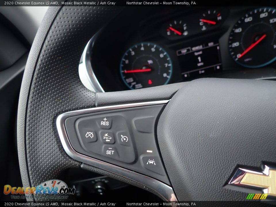 2020 Chevrolet Equinox LS AWD Mosaic Black Metallic / Ash Gray Photo #20