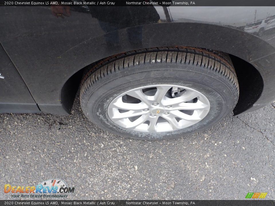 2020 Chevrolet Equinox LS AWD Mosaic Black Metallic / Ash Gray Photo #9