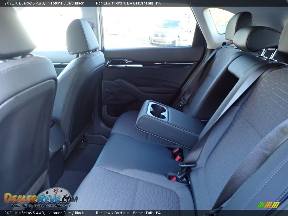 Rear Seat of 2021 Kia Seltos S AWD Photo #14