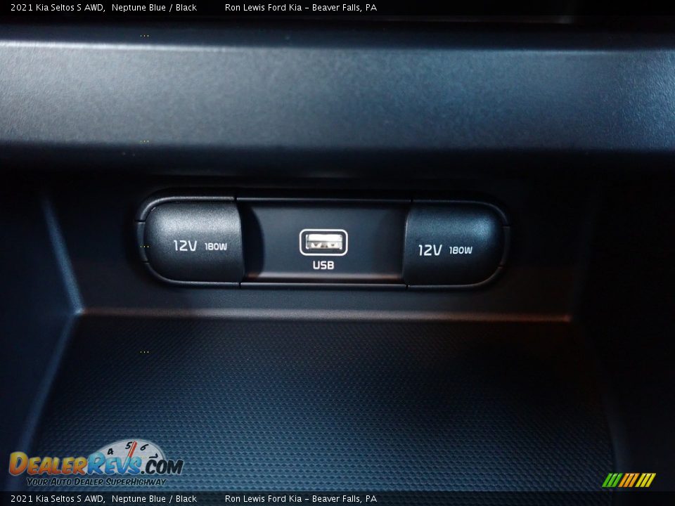 2021 Kia Seltos S AWD Neptune Blue / Black Photo #20