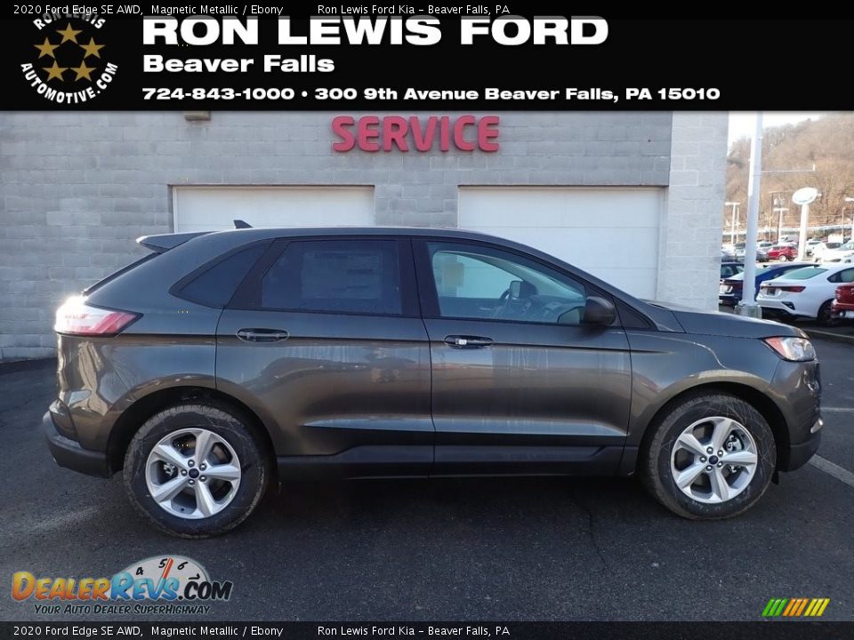 2020 Ford Edge SE AWD Magnetic Metallic / Ebony Photo #1