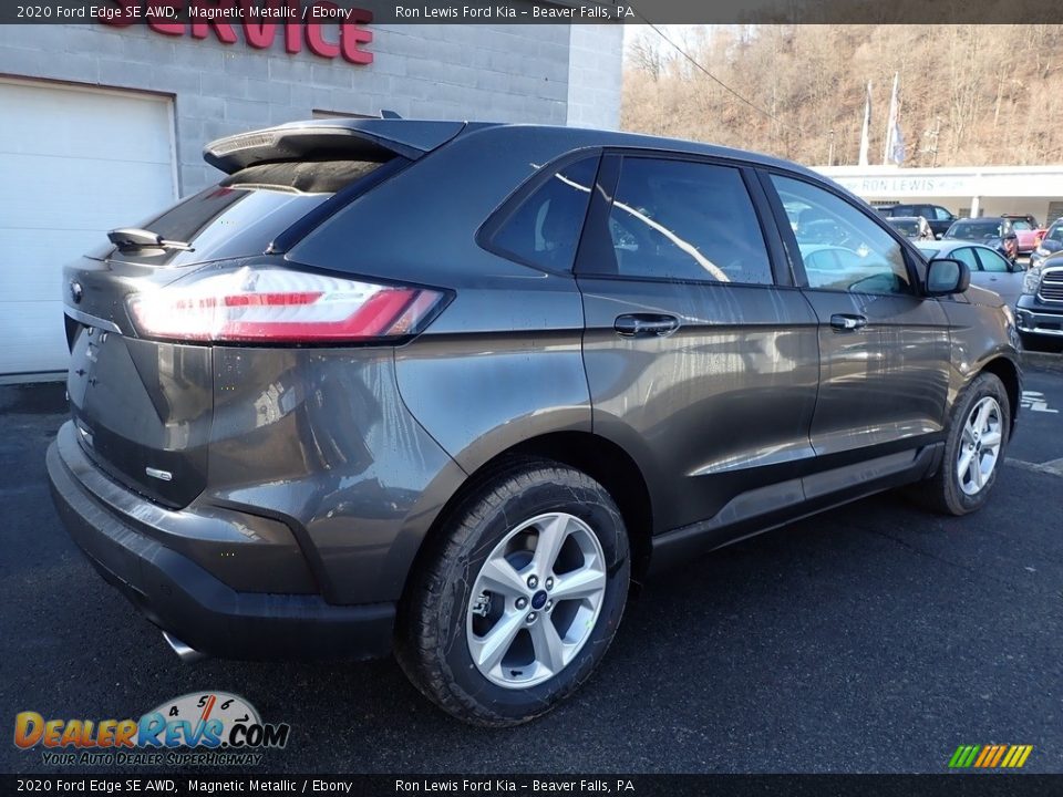 2020 Ford Edge SE AWD Magnetic Metallic / Ebony Photo #2