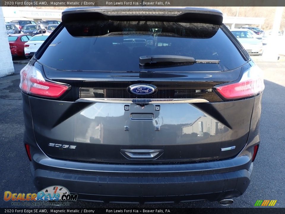 2020 Ford Edge SE AWD Magnetic Metallic / Ebony Photo #3