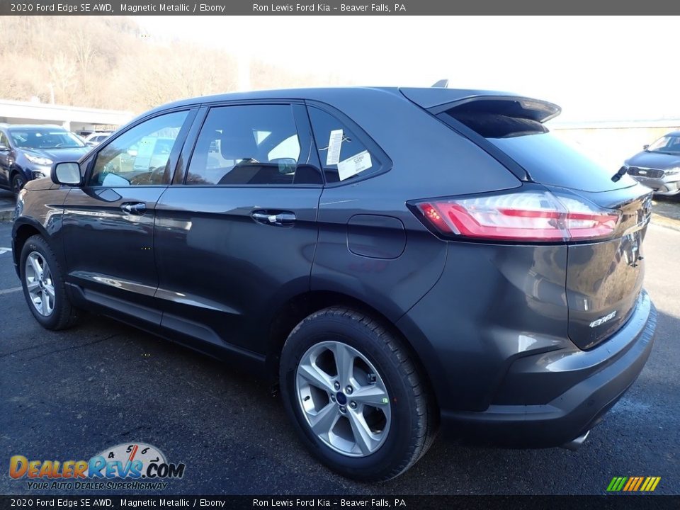 2020 Ford Edge SE AWD Magnetic Metallic / Ebony Photo #5