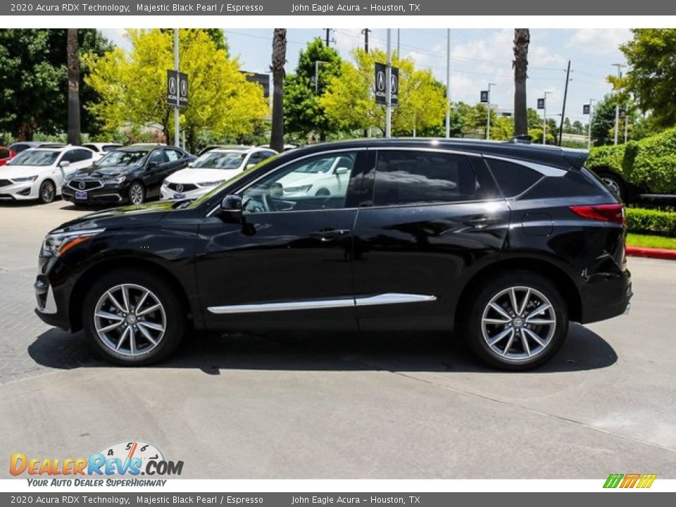 2020 Acura RDX Technology Majestic Black Pearl / Espresso Photo #4
