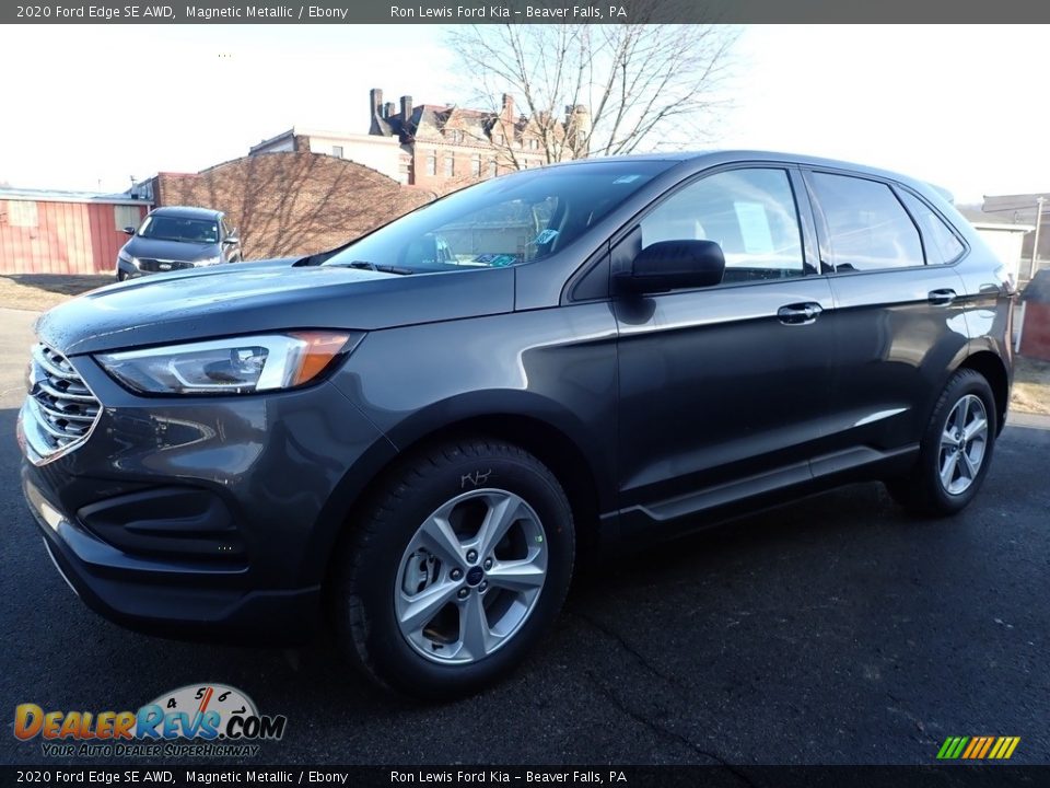 2020 Ford Edge SE AWD Magnetic Metallic / Ebony Photo #7