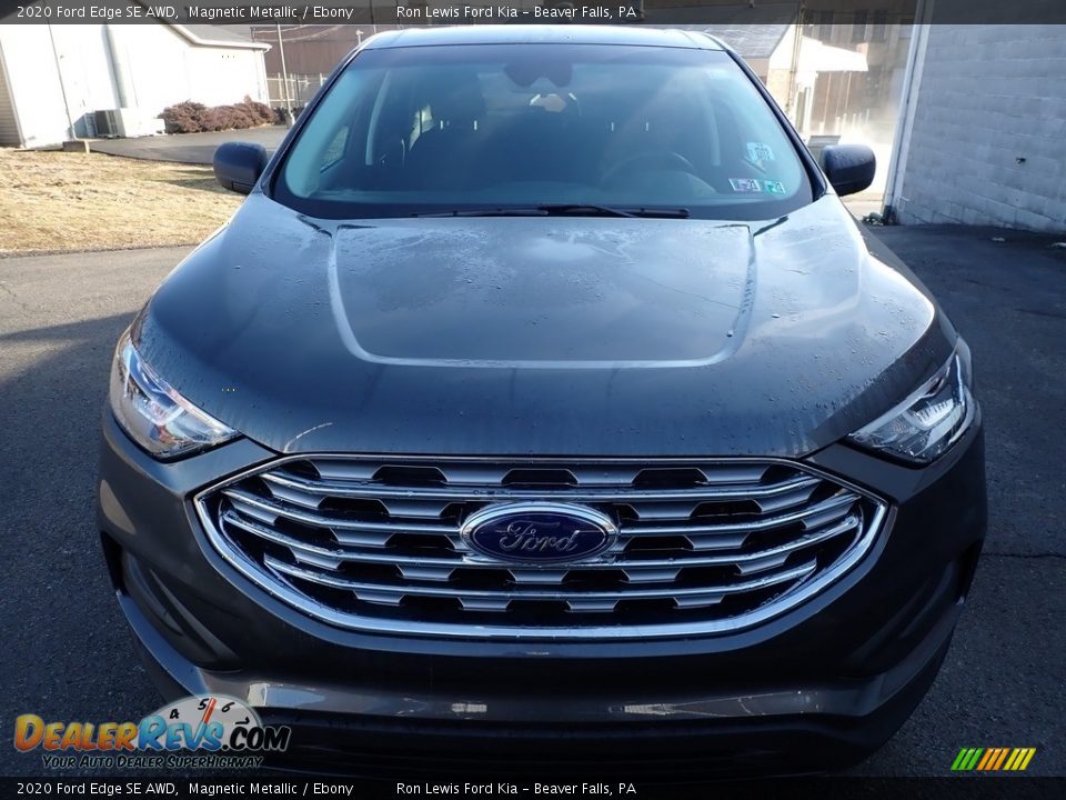 2020 Ford Edge SE AWD Magnetic Metallic / Ebony Photo #8