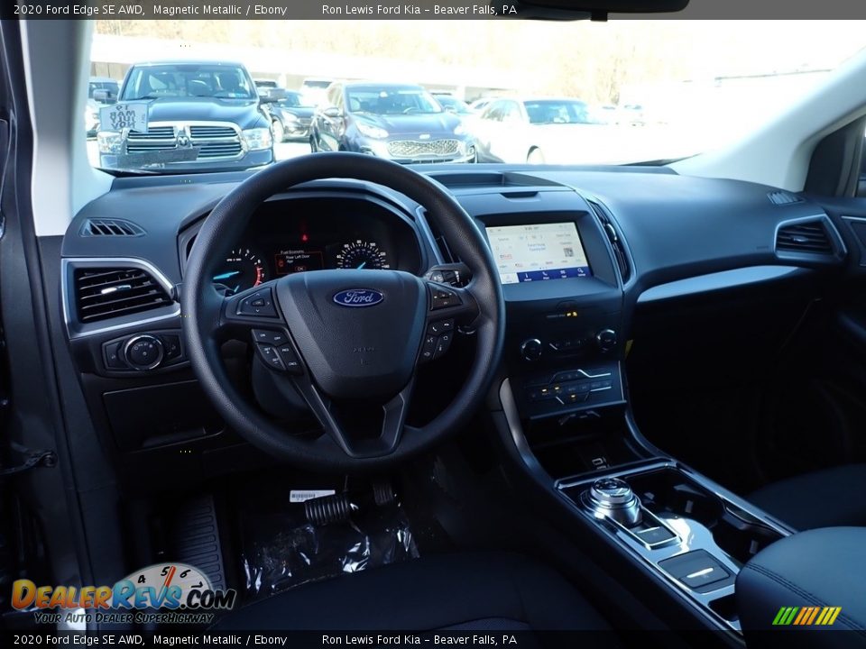 2020 Ford Edge SE AWD Magnetic Metallic / Ebony Photo #15