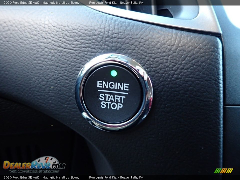 2020 Ford Edge SE AWD Magnetic Metallic / Ebony Photo #20