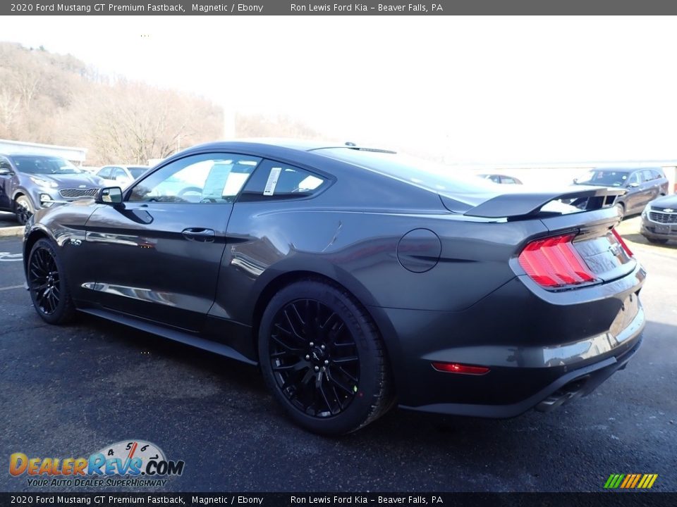 2020 Ford Mustang GT Premium Fastback Magnetic / Ebony Photo #4