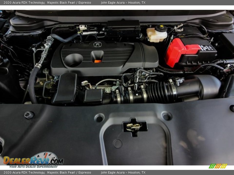 2020 Acura RDX Technology Majestic Black Pearl / Espresso Photo #24