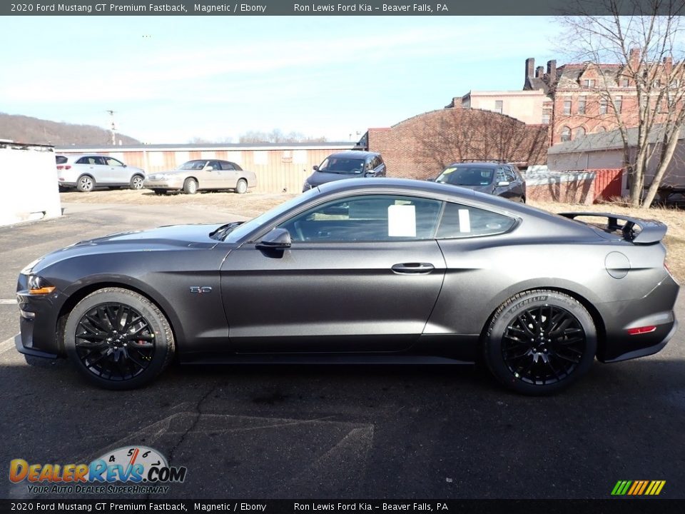 2020 Ford Mustang GT Premium Fastback Magnetic / Ebony Photo #5