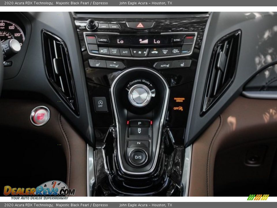 2020 Acura RDX Technology Majestic Black Pearl / Espresso Photo #27