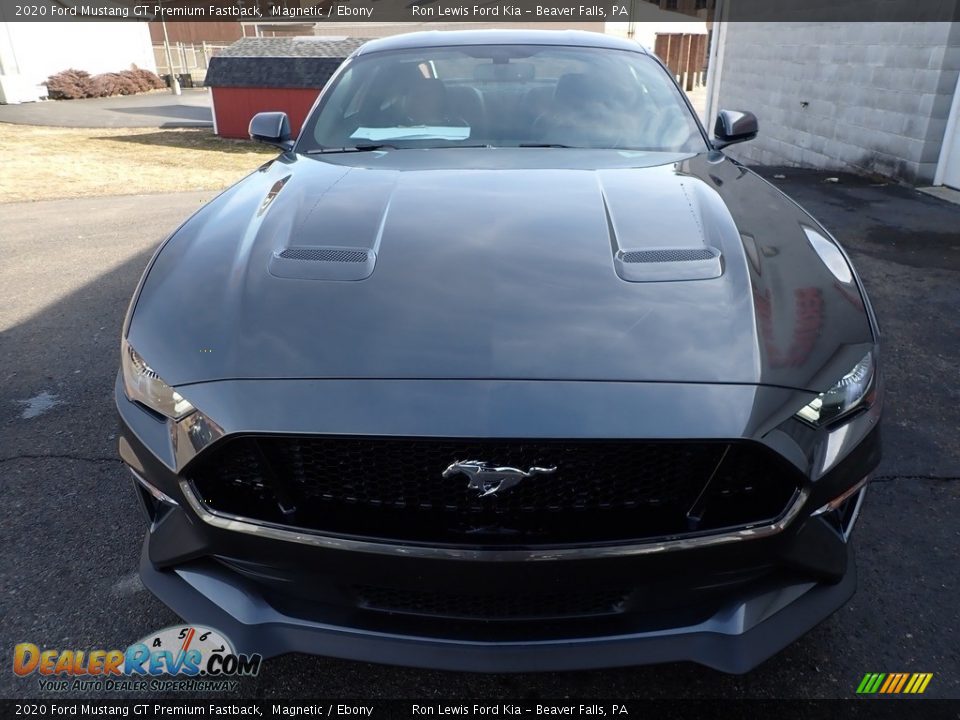 2020 Ford Mustang GT Premium Fastback Magnetic / Ebony Photo #7