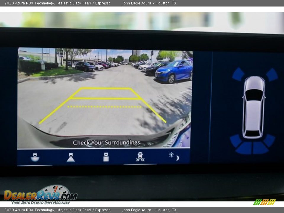 2020 Acura RDX Technology Majestic Black Pearl / Espresso Photo #30