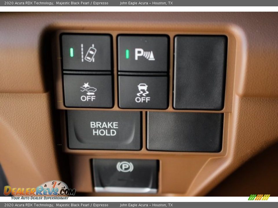 2020 Acura RDX Technology Majestic Black Pearl / Espresso Photo #36