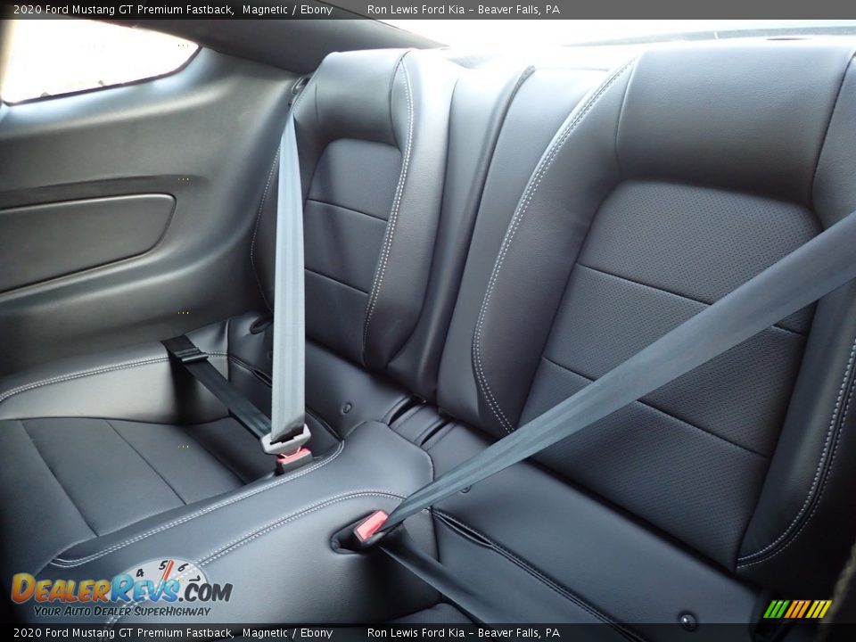 Rear Seat of 2020 Ford Mustang GT Premium Fastback Photo #14