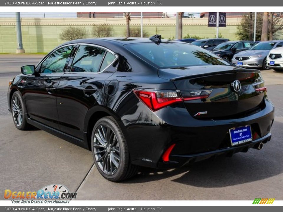 2020 Acura ILX A-Spec Majestic Black Pearl / Ebony Photo #4