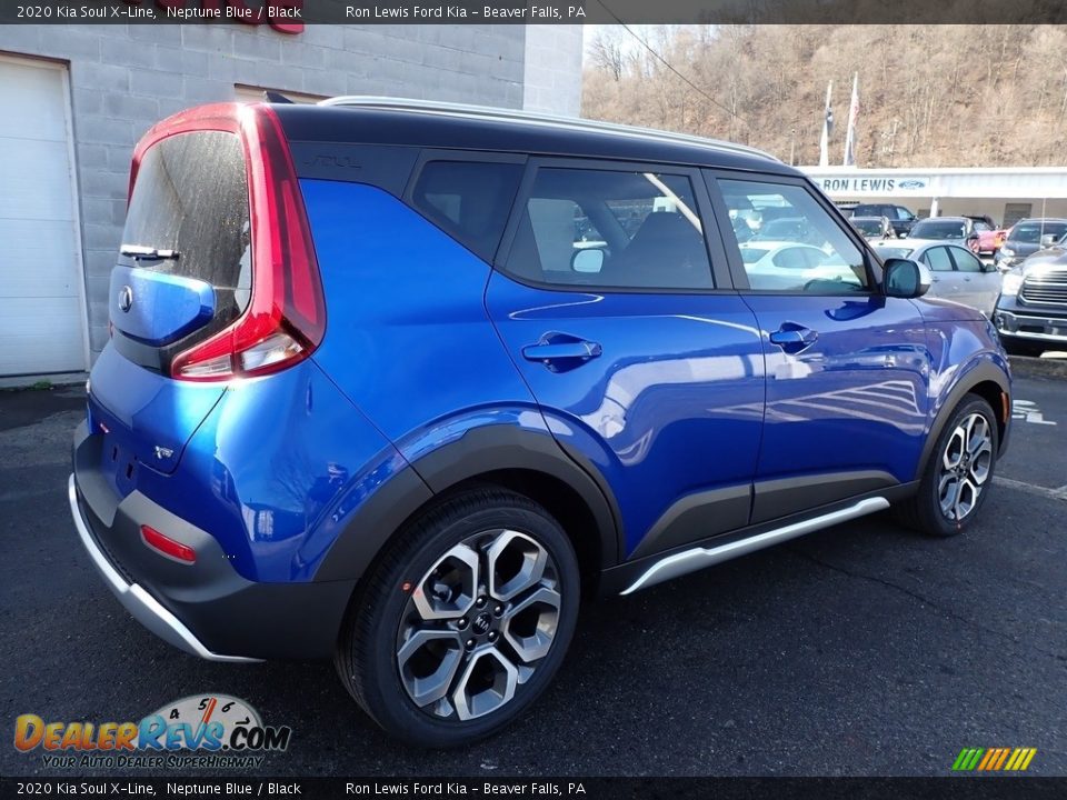 Neptune Blue 2020 Kia Soul X-Line Photo #2
