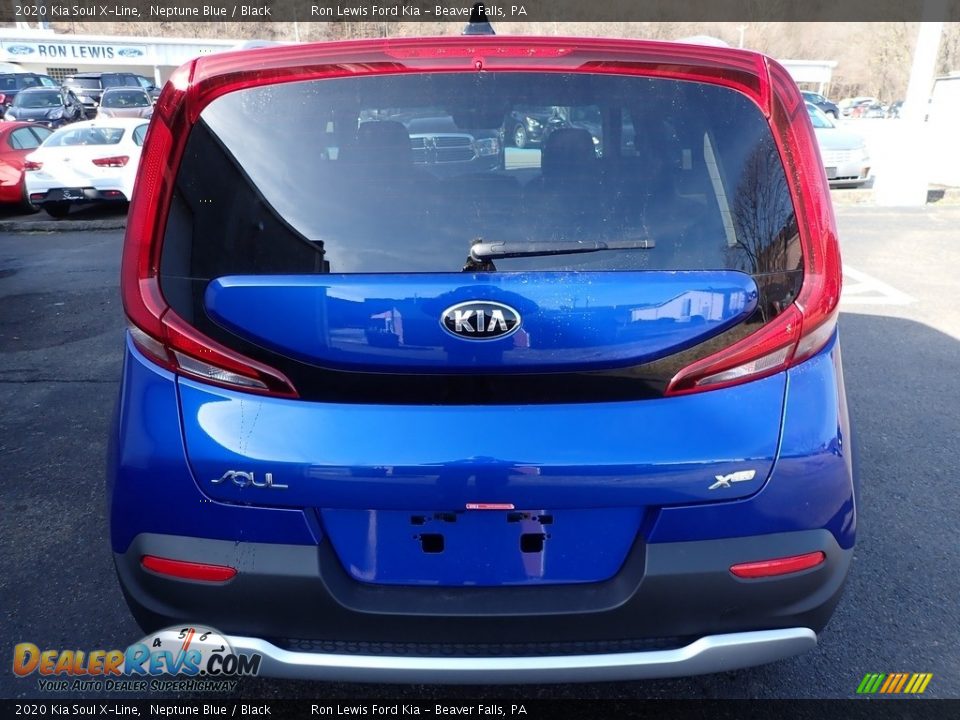 2020 Kia Soul X-Line Neptune Blue / Black Photo #3