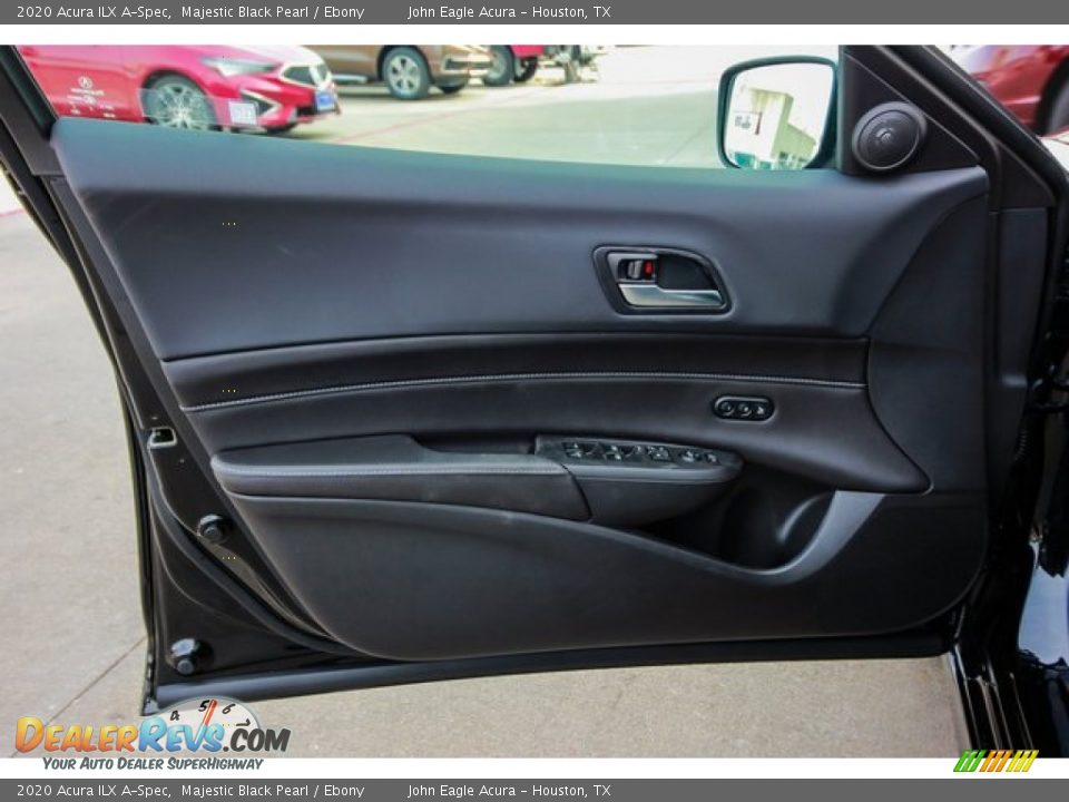 2020 Acura ILX A-Spec Majestic Black Pearl / Ebony Photo #14