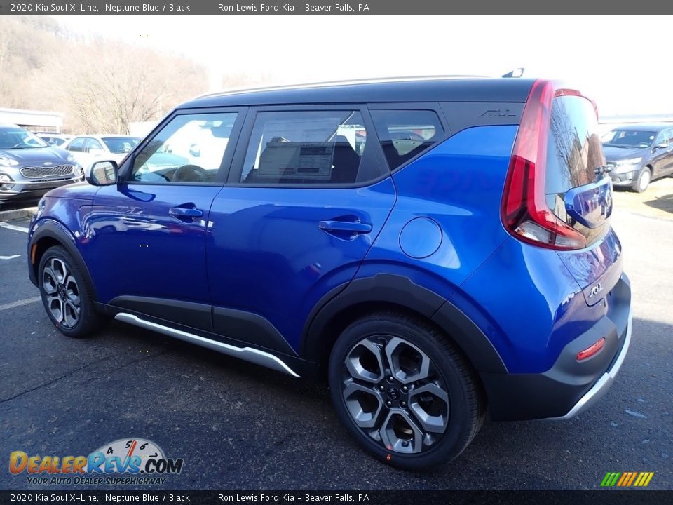 2020 Kia Soul X-Line Neptune Blue / Black Photo #5