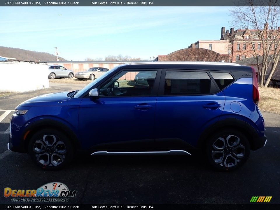 2020 Kia Soul X-Line Neptune Blue / Black Photo #6