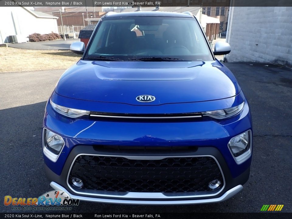 2020 Kia Soul X-Line Neptune Blue / Black Photo #8
