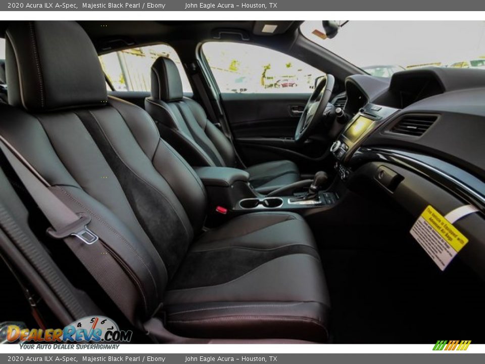 2020 Acura ILX A-Spec Majestic Black Pearl / Ebony Photo #22
