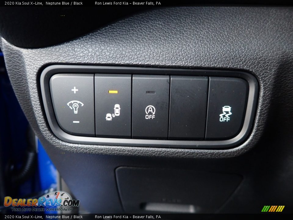 2020 Kia Soul X-Line Neptune Blue / Black Photo #16
